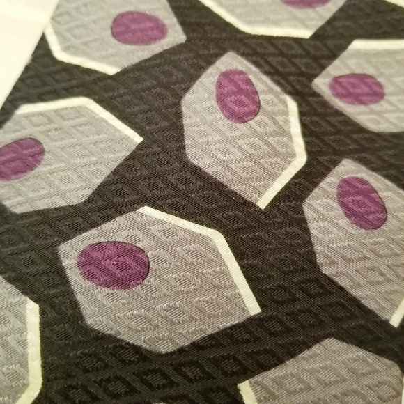 {OS} Oscar de la Renta Couture Collection Silk Tie - Picture 4 of 6